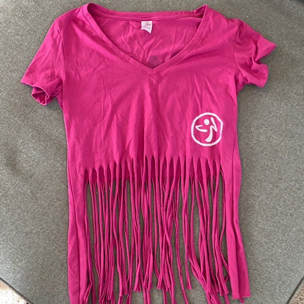 Zumba fringe Tee